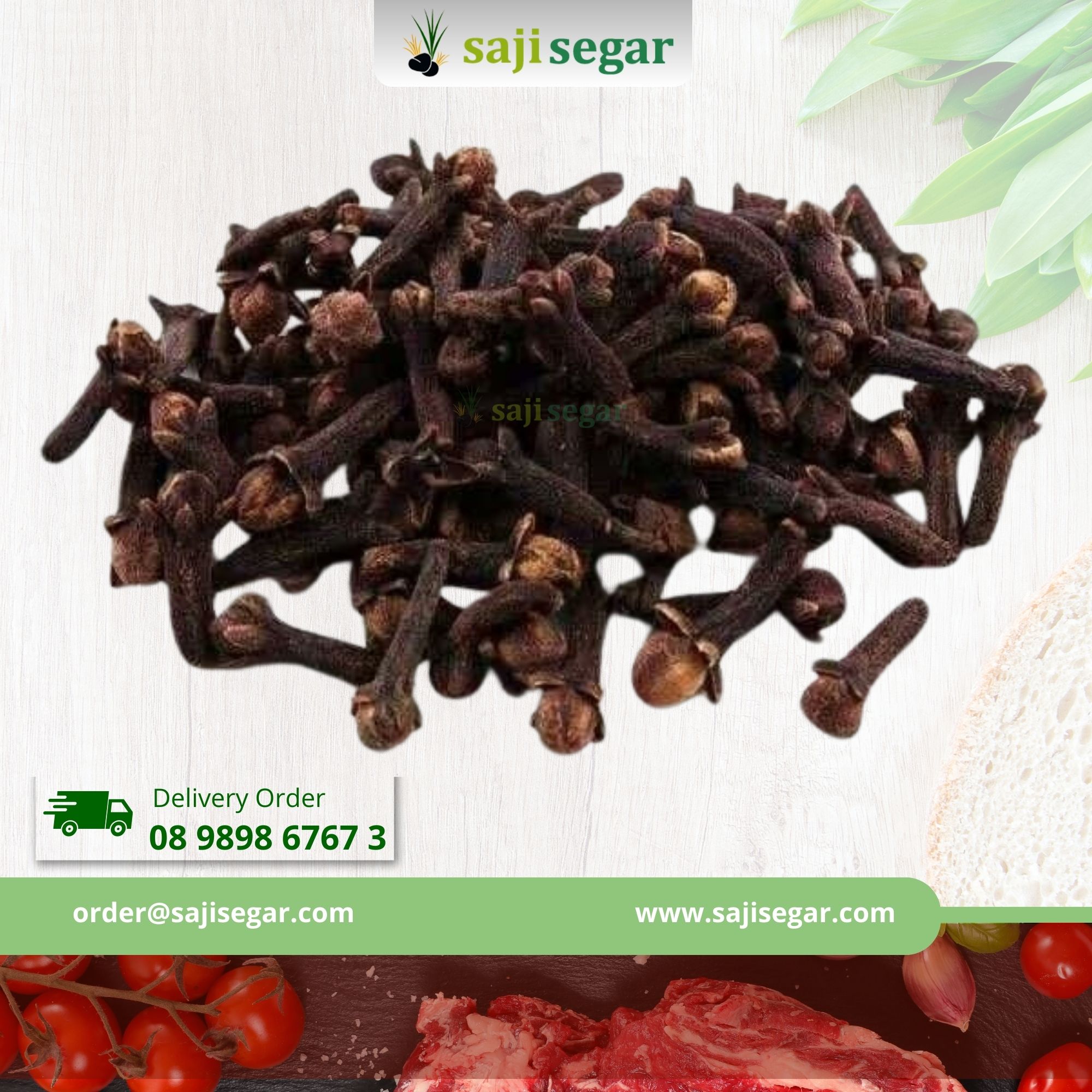 Cengkeh Utuh 1kg - GRADE A 1KG UTU